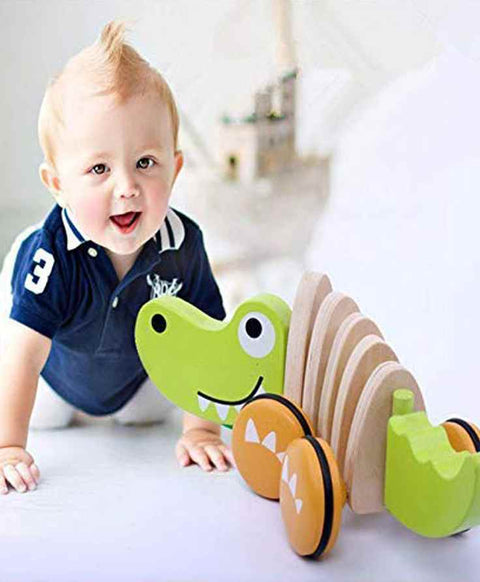 Walk Along Wiggly Croc - Green | WALK ALONG WIGGY CROC 01