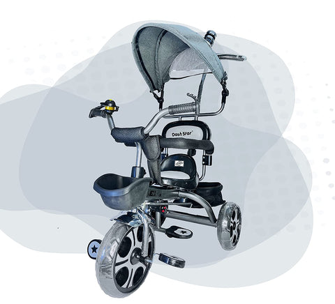 Baby Cycle For Kids | Age 1-5 Years | Dash Hexa Super Tricycle