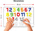 Magnetic Learn to Write Numbers - Includes Write and Wipe Magnetic Board, 30 Number| LONMAGLTW