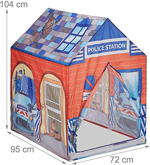 Police Station Kids Tent House  ||  NX11-PS	POLICE STATION TENT