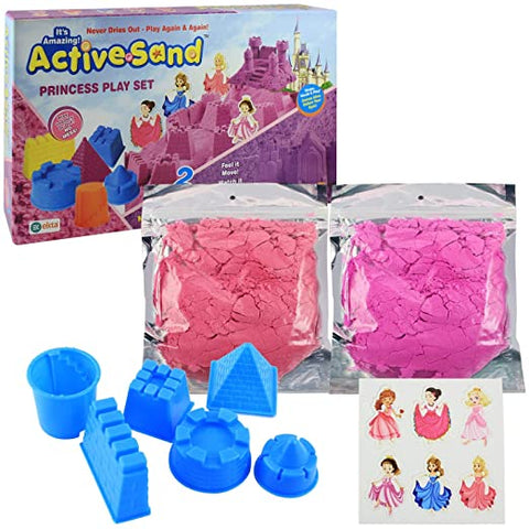 Toys Active Sand Castle Play Set | INT078 ACTIVE SAND PRINCESS PLAY SET