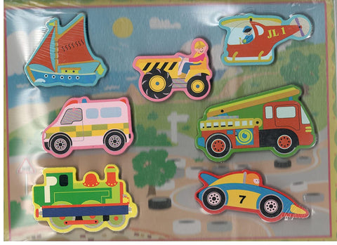Puzzle Wooden Toy Board for Kids | WOODEN
