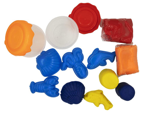 Scented Modelling Non-Toxic Rehydratable 4 Colour Dough | INT336 TUTTI FRUTTI SCENTED MODELING DOUGH