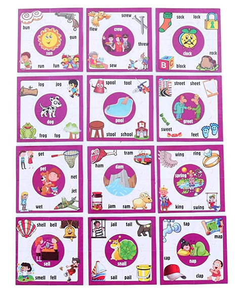 Educational Fun with Rhyme Jigsaw for Kids ||  RH001 RHYME FUN