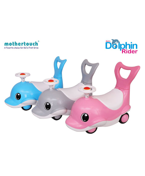 Dolphin Rider Manual Push Ride On