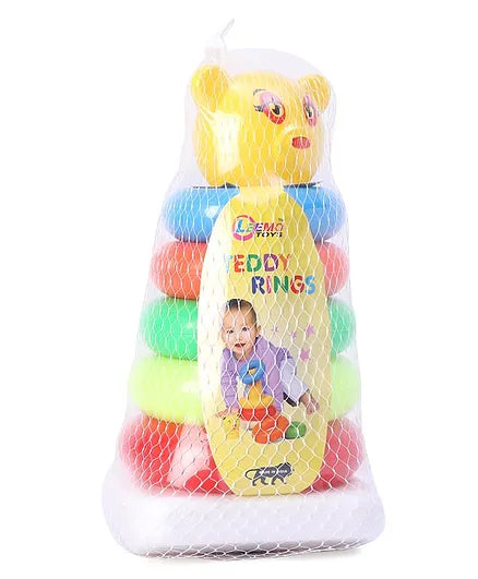Leemo Colorful Teddy Rings Play-Set for Kids LORING SML TEDDY RING SML ...