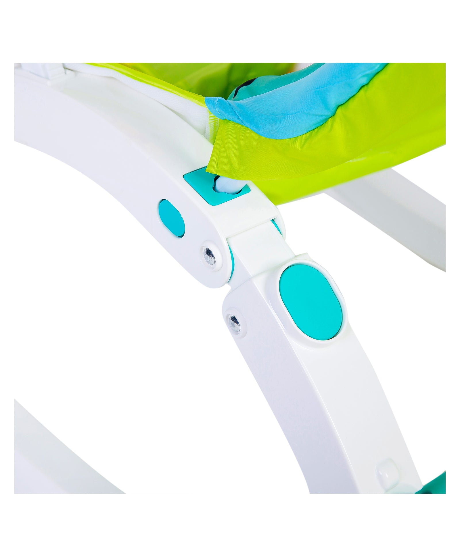 New Born To Toddler Portable Rocker With Toy Bar - White Multicolour ...