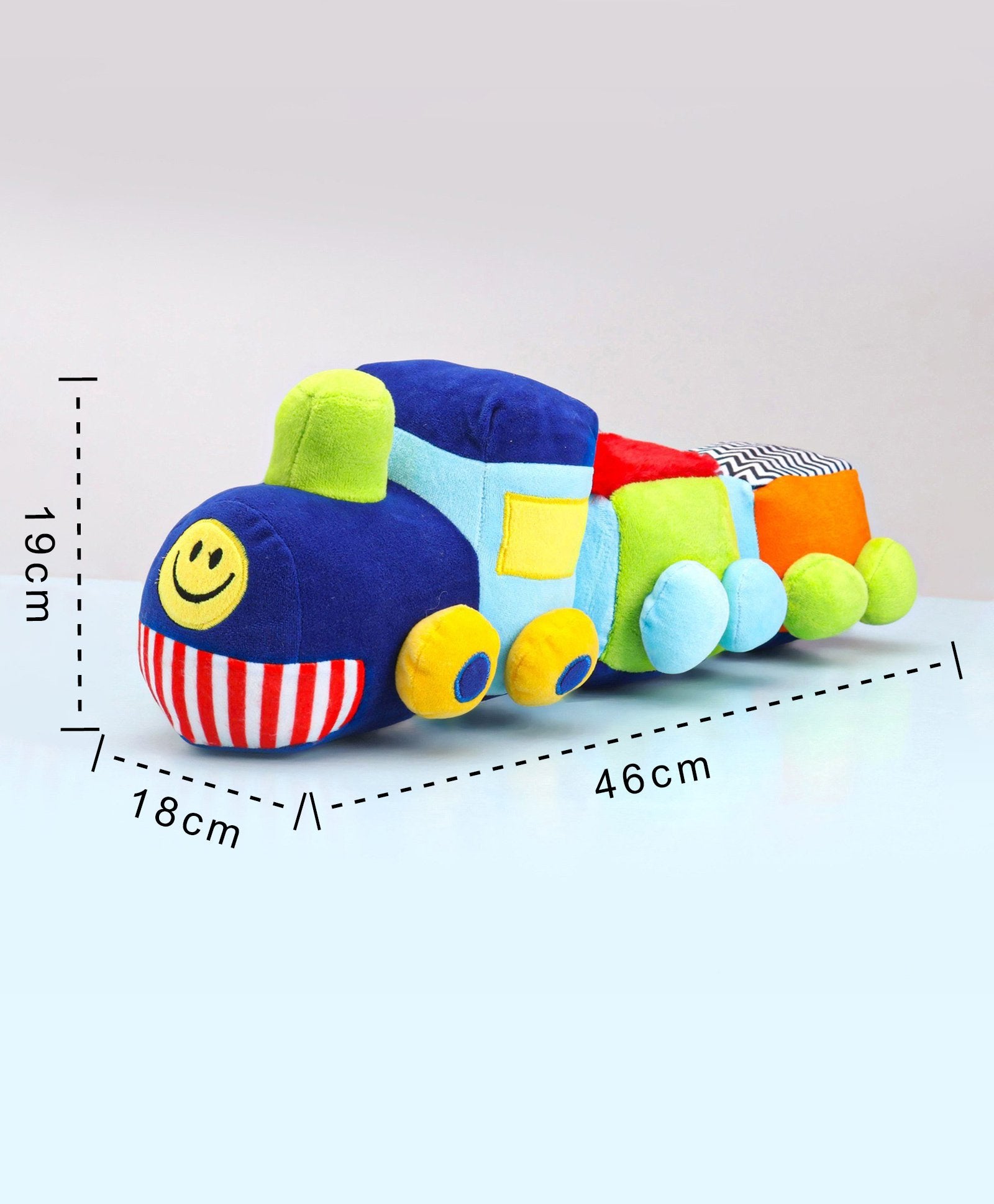 Activity Soft Toy Train Multicolour | INT462 BABY TRAIN SOFT– KidsROAR