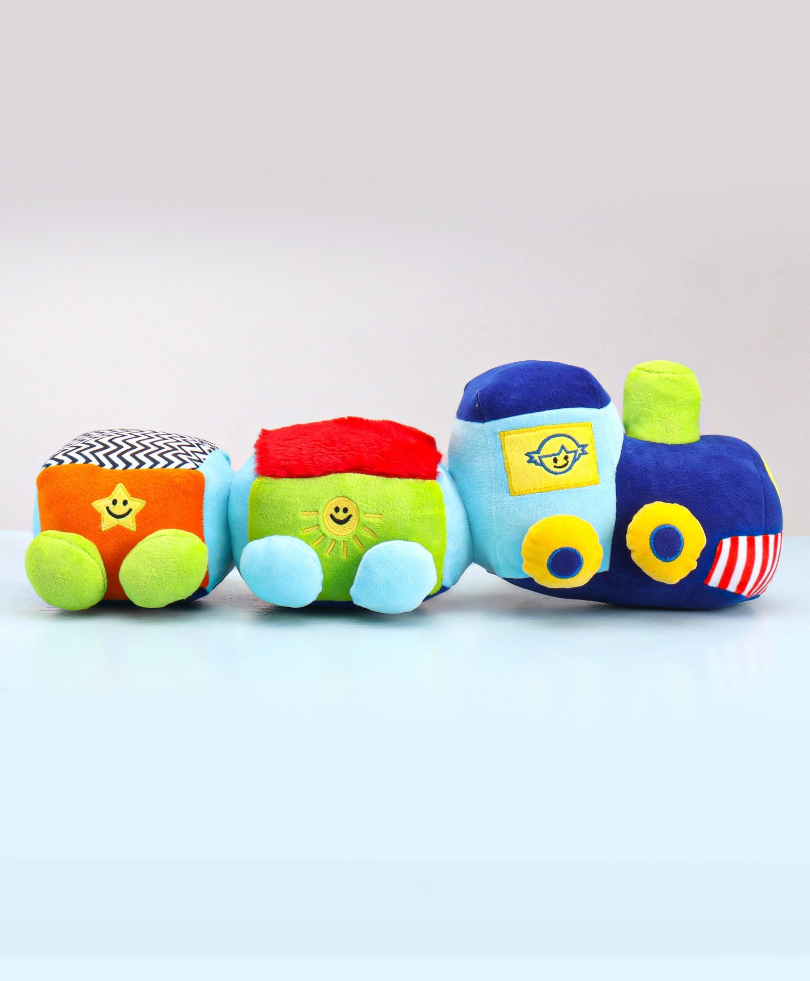 Activity Soft Toy Train Multicolour | INT462 BABY TRAIN SOFT– KidsROAR