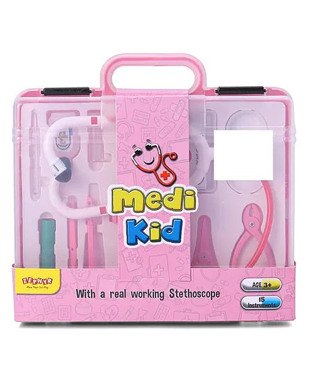 Medi Kid Doctor Playset Pink | INT416 MEDI KID-PINK 04004