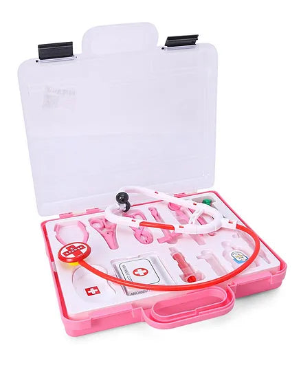Medi Kid Doctor Playset Pink | INT416 MEDI KID-PINK 04004