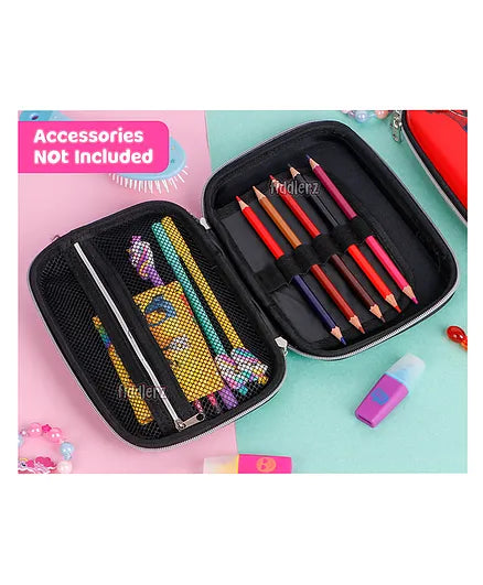 Pencil Pouch for Stationery Items | ABCD BIG SIZE MIX 3D POUCH