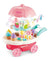 Sweet Shopping Battery Operated Ice Cream Trolley Set  | 668-26 SWEET SHOP