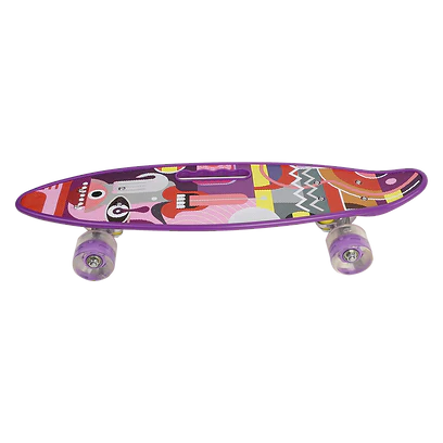 Skate Board with Colorful Lights in Wheels || LOSK	SKATE BOARD