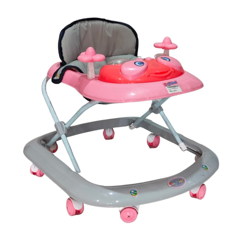 Musical Baby Walker - Crystal Activity Walkers for Kids with Music, Light and Adjustable Height