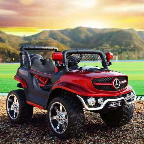 Rechargeable Battery Operated Ride On Electric Jeep |  BLK-675 Jeep