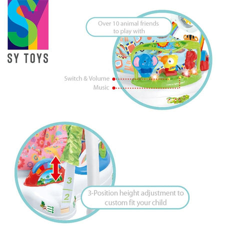Multifunction Rolling Infant Bouncer Seat Toys Baby Walker Baby jumper | 88605 BOUNCER