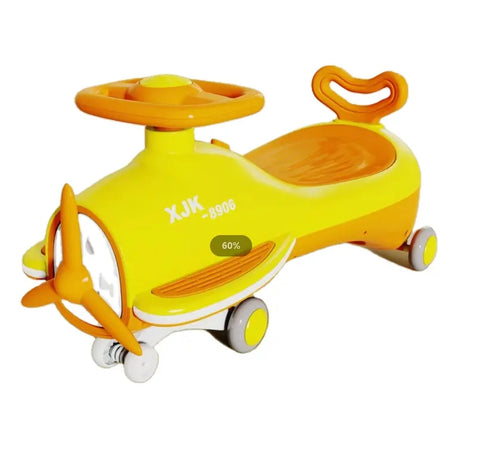 Magic Ride on Swing Cars with PU LED Wheels & Music | XJK-8906 TWISTER CAR