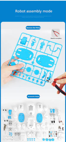 Assemble Mega Robot Kit Play Set (Build, Assemble, Learn) | INT134 MEGA ROBOT