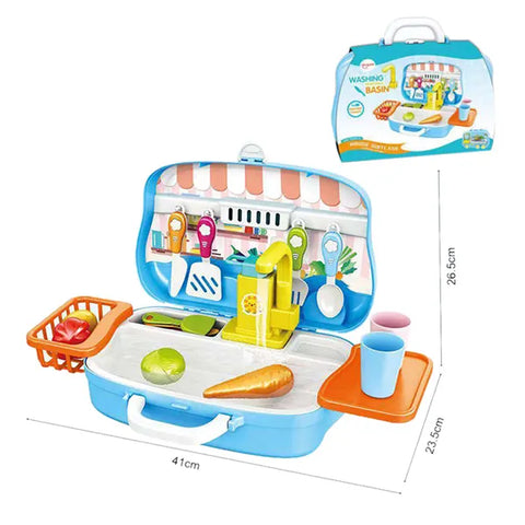 Washing Vegetable Basin Electric FALICET House Suitcase | KITCHEN SET 678-108A