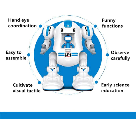 Assemble Mega Robot Kit Play Set (Build, Assemble, Learn) | INT134 MEGA ROBOT