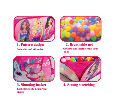 Unicorn Barbie Ball Pool With 50pc Balls Inside