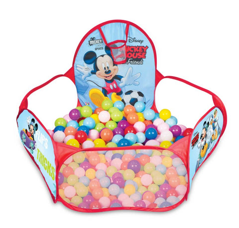 Mickey Mouse Ball Pool With Tent House With 50pcs Ball