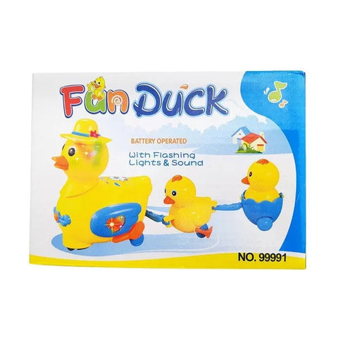 Funny Duck Flashing Light Sound Toy | 99991