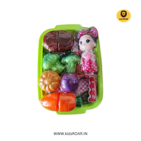 Toys Fruits Set of 7 pieces - Multicolor | SUPER MARKET SET