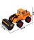 Big Size Road Roller Construction Vehicle for Kids, Push and Go Plastic Truck Toy Playset, Movable Friction Powered Toy for Boys & Girls of Age Above 3 Years. | CITY TRUCK & BULLDOZER