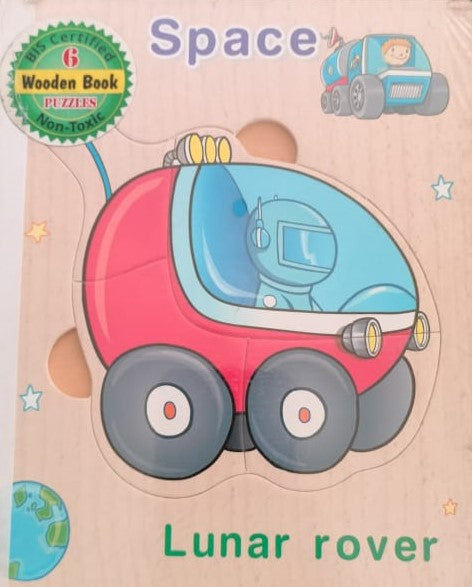Wooden Jigsaw Puzzle Book for Kids | INT214 WOODEN PUZZLE BOOK ASST