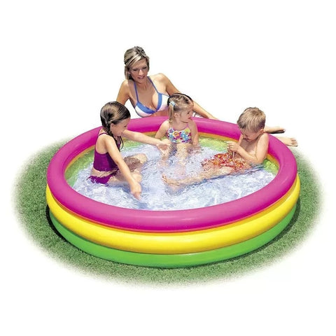 Intex Inflatable Kids Bath Tub, 3 Ft (Multicolor) || LO58924	TUB