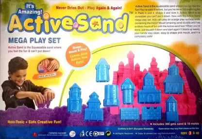 Active Sand Set with Animal Moulds | INT079 ACTIVE SAND ANIMAL PLAY SET