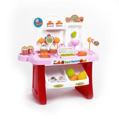 Kids Mini Super Market Set 34 Pcs ||  MINI MARKET SET 668-23/24