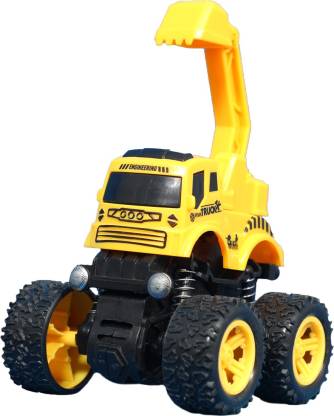 Construction Stunt Truck Toys-Assorted Pcs (Pack Of 1Pc)  | STUNT TRUCK 8PSC BOX