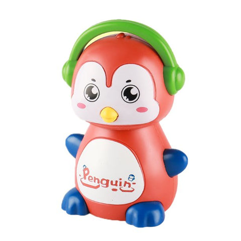 Penguin Press and Go Toy for Kids || LOHC221	PUSH N GO PENGUIN