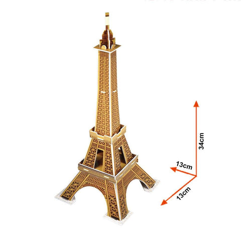 Cubic Fun Small Eiffel Tower 3D Puzzle | INT448 S3006H EIFFEL TOWE SMALL