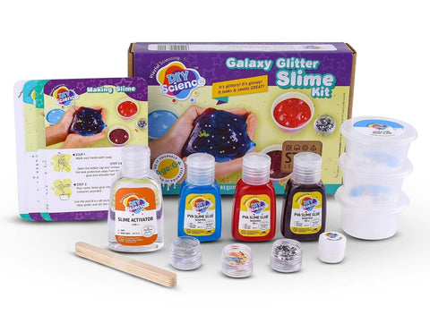 Diy Science Galaxy Glitter Slime Kit | LOD DIY GALAXY GLITER