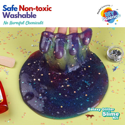 Diy Science Galaxy Glitter Slime Kit | LOD DIY GALAXY GLITER