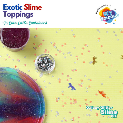 Diy Science Galaxy Glitter Slime Kit | LOD DIY GALAXY GLITER