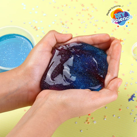 Diy Science Galaxy Glitter Slime Kit | LOD DIY GALAXY GLITER