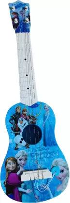 Modern Cartoon Printed Plastic 4–String Acoustic Guitar Learning Toy For Kids  | AVENGERS GUITAR