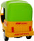 Plastic Auto Rickshaw Toy with Pull Back action - 3 Wheel Tricycle Toy Auto Toy - 1 PC Scooter Toy   | ZC3088PULLBACK RIKSHA 12PCS