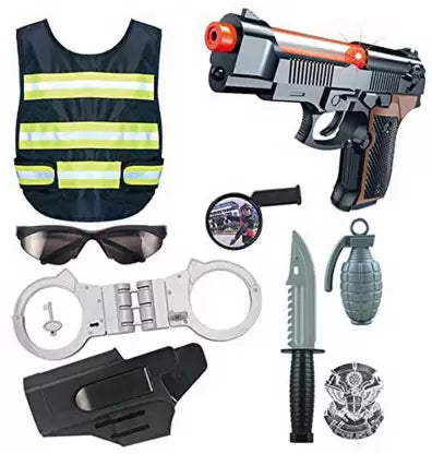 POLICE EQUIPMENT PLAY SET | LOHSY-145	POLICE FORCE SET