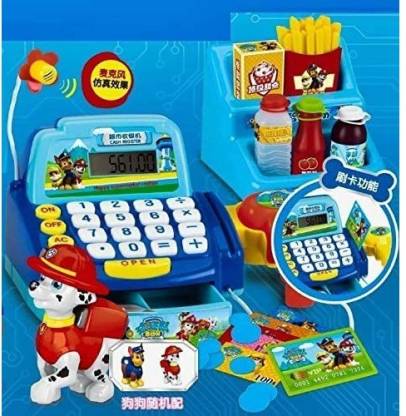 Cash Register Toy Set  | 5706 B/O PUP BUDDIES CASH REGISTER