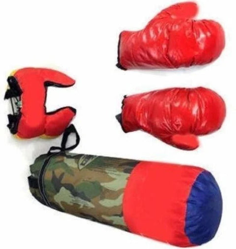 Army Print Boxing Kit - Multicolor