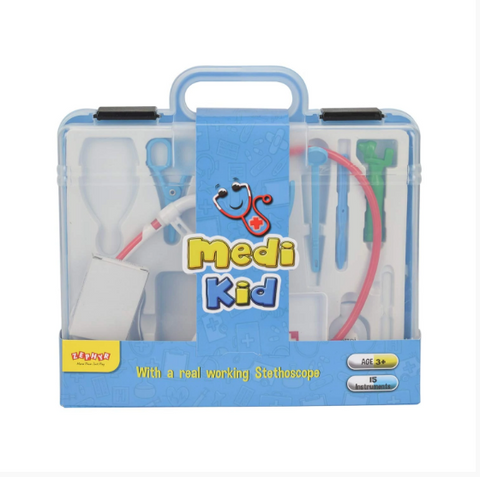 Medi Kid Doctor Playset Blue | INT417 MEDI KID-BLUE 04004